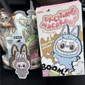 Pop Mart The Monsters Exciting Macaron Sesame Bean